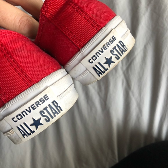 Red Converse - Picture 4 of 7